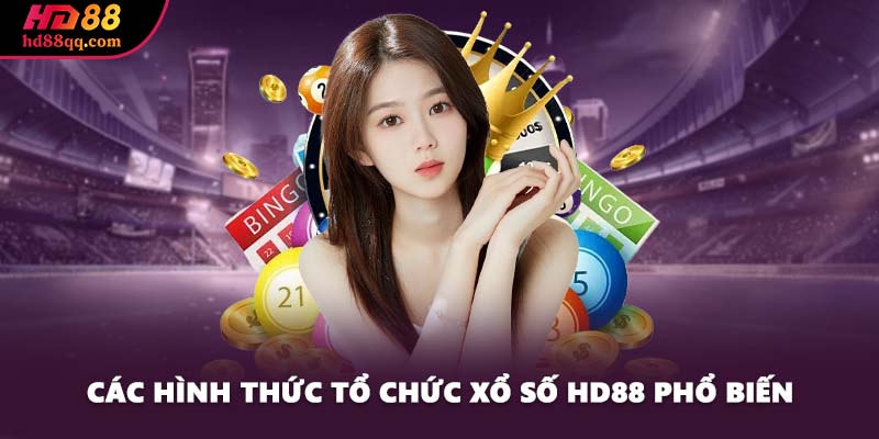 Các hình thức tổ chức xổ số HD88 phổ biến