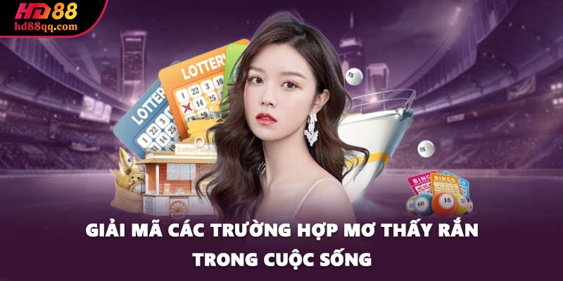 Mơ Thấy Rắn Là Điềm Báo Gì? Đánh Con Số Gì Khi Gặp Rắn 2 Giải mã các trường hợp mơ thấy rắn trong cuộc sống