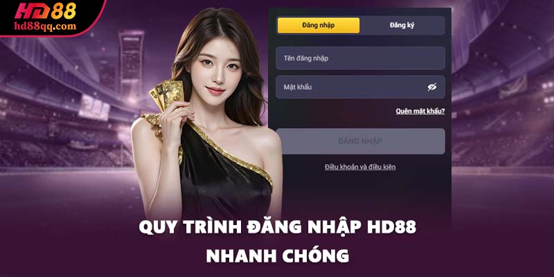 Quy trình đăng nhập HD88 nhanh chóng