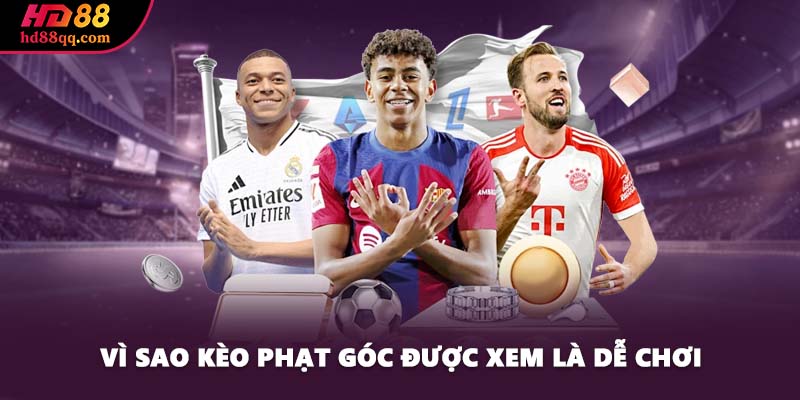 Tìm Hiểu Về Kèo Phạt Góc Và Mẹo Chơi Hay Tại HD88 2 Vì sao kèo phạt góc được xem là dễ chơi